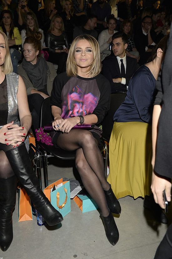 Gwiazdy na pokazie Łukasza Jemioła pokazały nogi (FOTO)