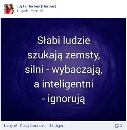 Edyta Herbuś komentuje aferę z Małgorzatą Herde? Edyta Herbuś komentuje aferę z Małgorzatą Herde?