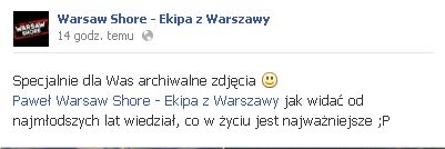 Jak w dzieciństwie wyglądał Paweł z Warsaw Shore? (FOTO)