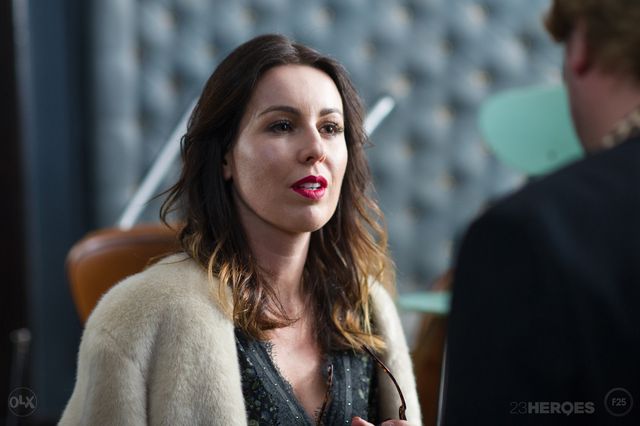 Znana dziennikarka próbuje swych sił jako aktorka Znana dziennikarka próbuje swych sił jako aktorka