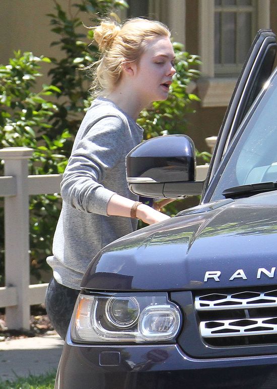 Trening mocno zmęczył Elle Fanning (FOTO) Trening mocno zmęczył Elle Fanning (FOTO)