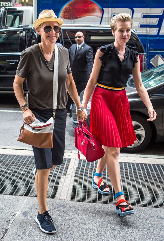 Portia boi się, że ktoś chce odebrać jej Ellen DeGeneres!