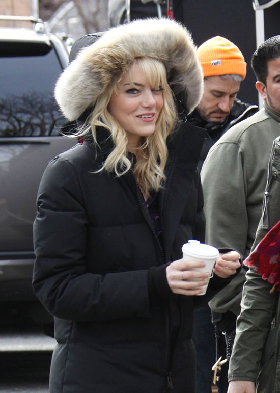 Stone i Woodley na planie nowego Spidermana (FOTO)