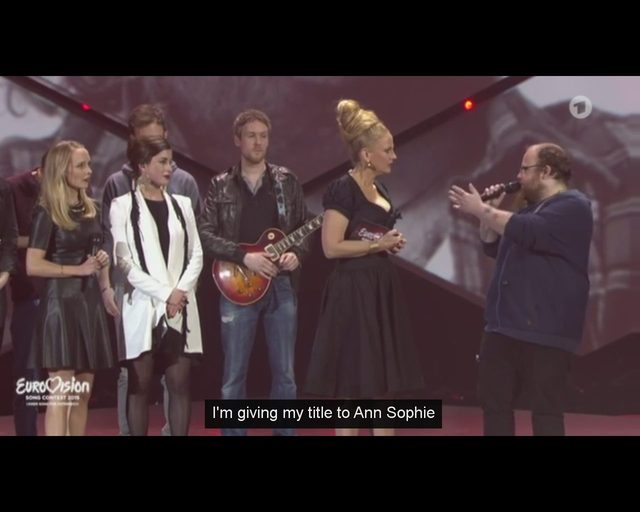 Zamieszanie wokół reprezentanta Niemiec na Eurowizji [VIDEO]