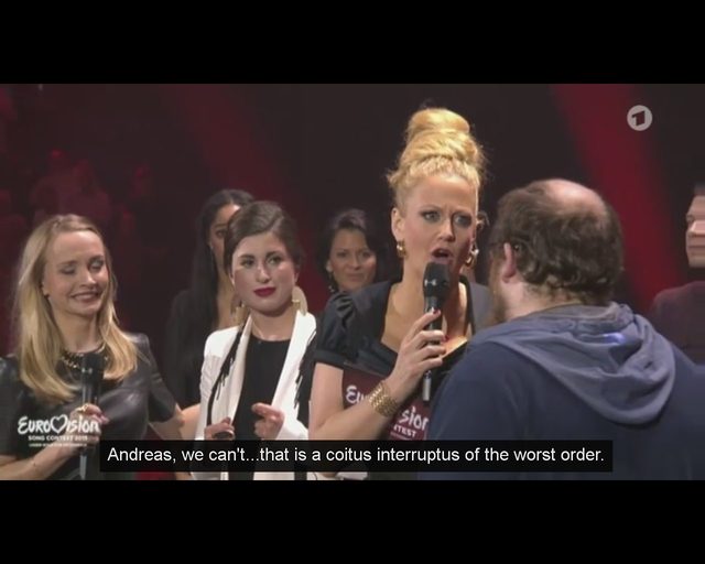 Zamieszanie wokół reprezentanta Niemiec na Eurowizji [VIDEO]