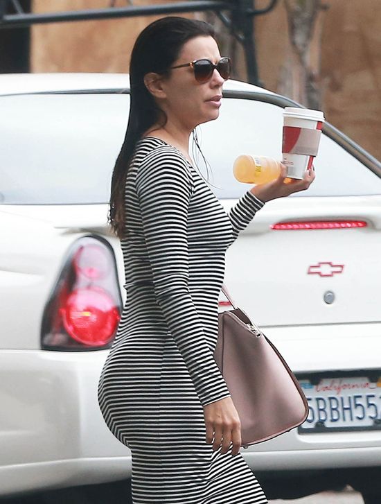 Tak odżyły plotki o ciąży Evy Longorii (FOTO)