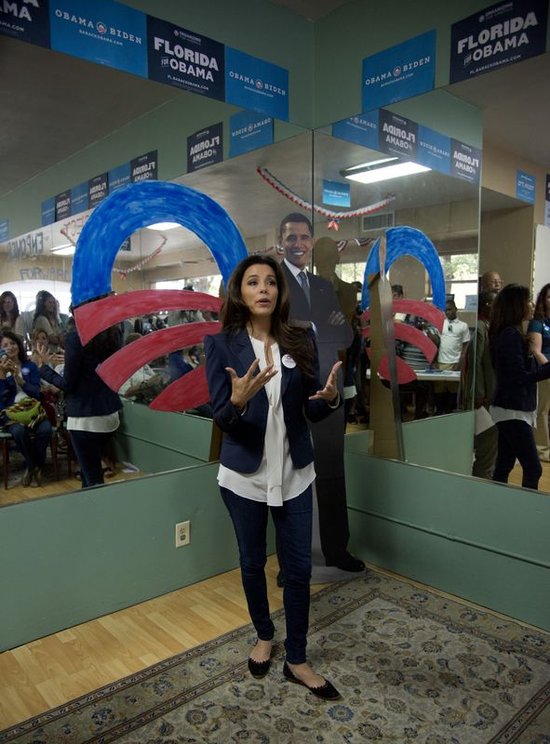 Longoria wspiera Baracka Obamę (FOTO)