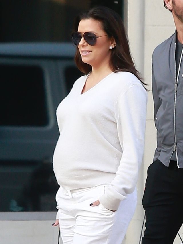 Eva Longoria ma juz duży ciążowy brzuszek (ZDJĘCIA)