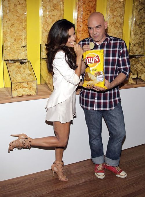 Eva Longoria i jej tuczące przekąski (FOTO)