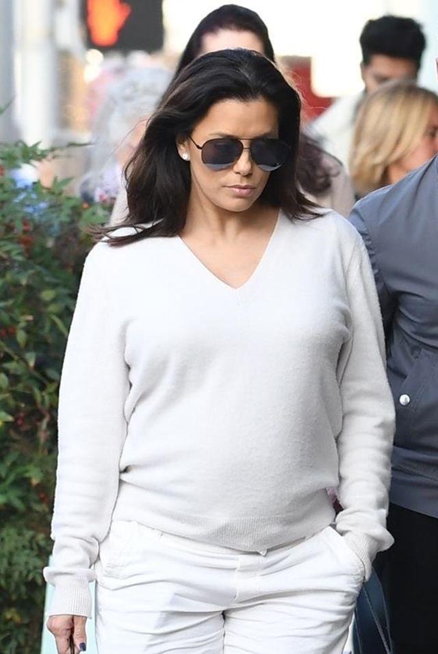 Eva Longoria ma juz duży ciążowy brzuszek (ZDJĘCIA)