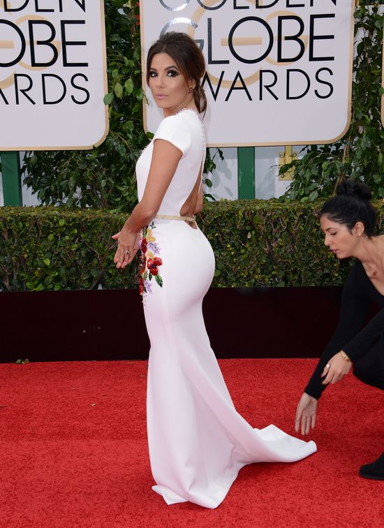 Eva Longoria zrobiła niezły cyrk na Złotych Globach (FOTO)