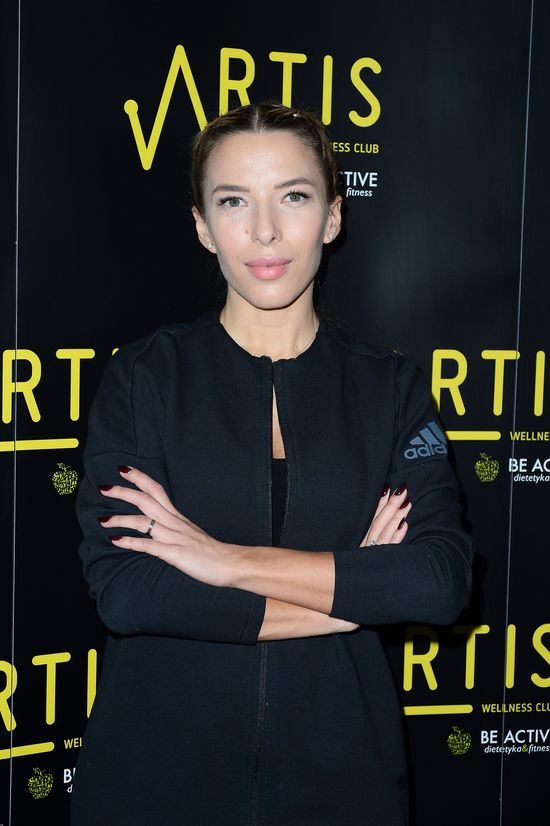 Ewa Chodakowska na ściance. Co ma na sobie?