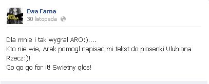 Co łączy Arka Kłusowskiego z Ewą Farną (VIDEO)