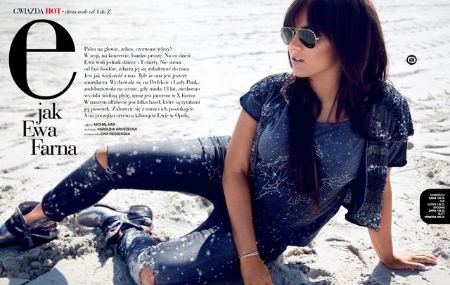 Ewa Farna w magazynie HOT Moda (FOTO)
