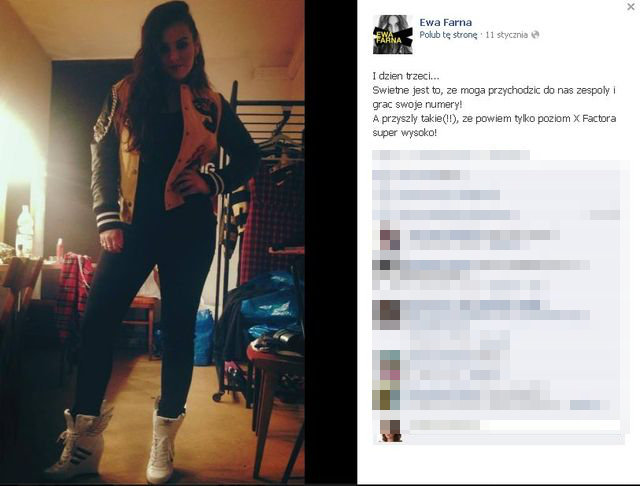 Ewa Farna chwali się stylizacjami z X Factora (FOTO)
