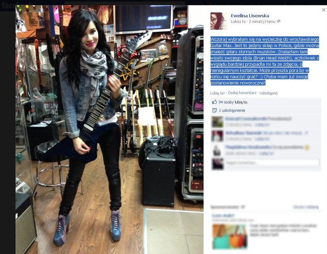 Noworoczne postanowienie Eweliny Lisowskiej Noworoczne postanowienie Eweliny Lisowskiej