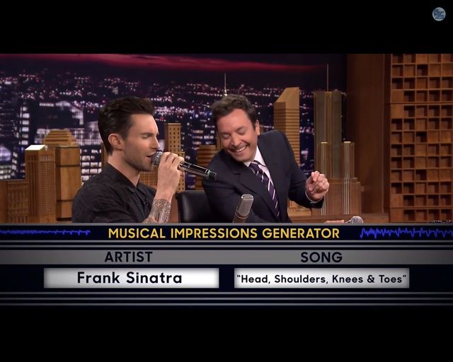 Oni są rewelacyjni! Jimmy Fallon i Adam Levine w akcji VIDEO