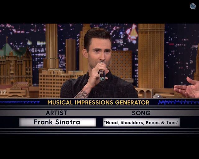 Oni są rewelacyjni! Jimmy Fallon i Adam Levine w akcji VIDEO