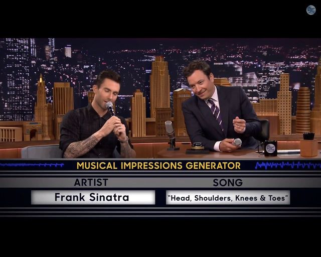 Oni są rewelacyjni! Jimmy Fallon i Adam Levine w akcji VIDEO