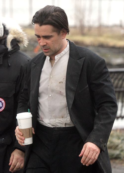 Zimna kąpiel Colina Farrella (FOTO)