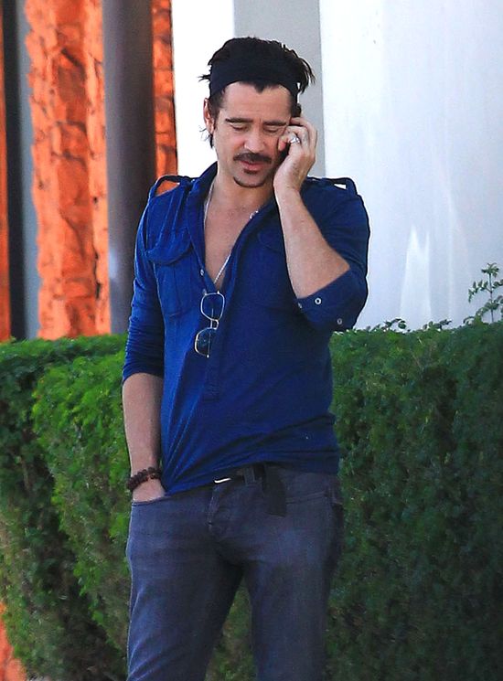Colin Farrell jako dostawca pizzy (FOTO)