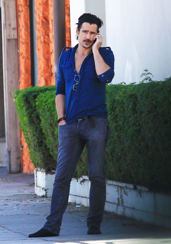 Colin Farrell jako dostawca pizzy (FOTO)