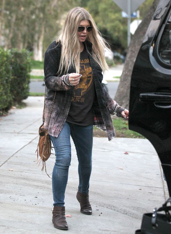 Fergie i jej przystojny mąż dzielą się obowiązkami (FOTO)