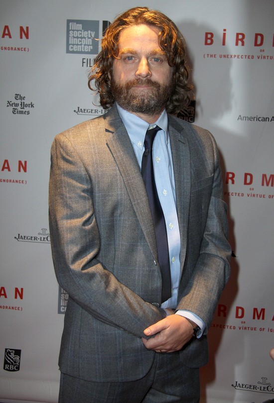 Zach Galifianakis już tak nie wygląda (FOTO)