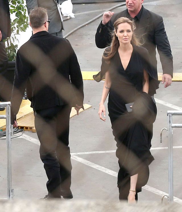 Jolie i Pitt znów ubrani w jednym stylu (FOTO) Jolie i Pitt znów ubrani w jednym stylu (FOTO)