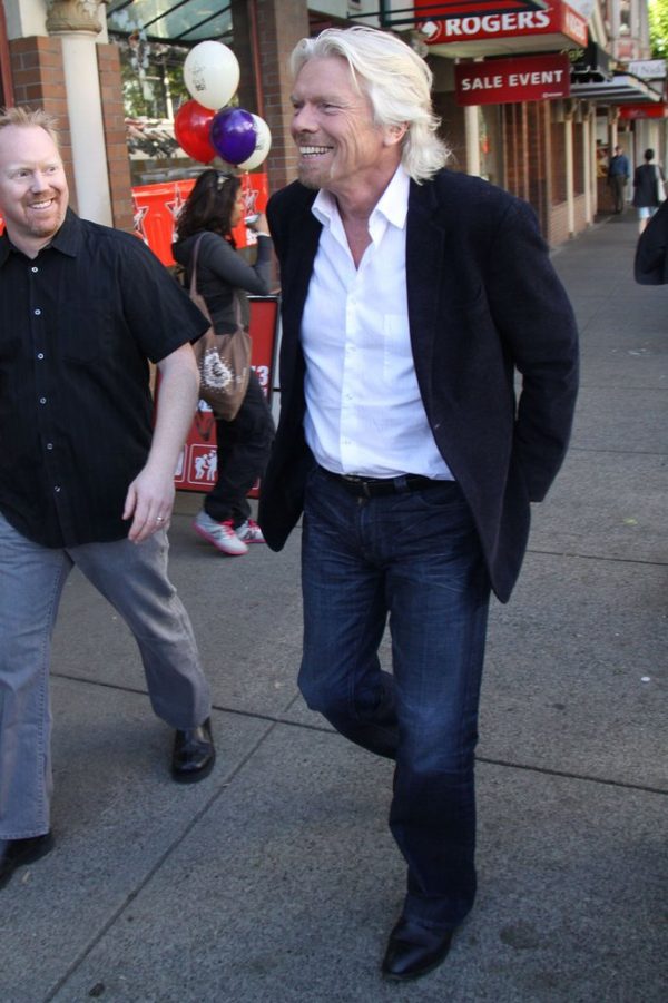 Richard Branson znów w skowronkach (FOTO)