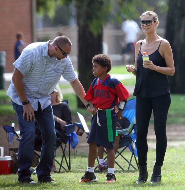Nowy kochanek Heidi Klum ma dobry kontakt z jej dziećmi (FOT