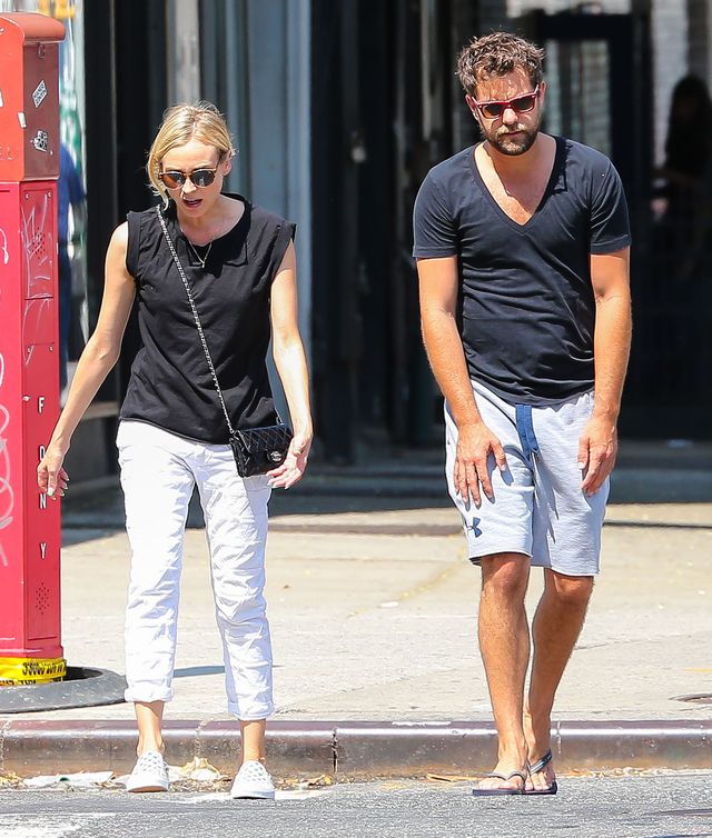 Diane Kruger i Joshua Jackson kłócą się na ulicy (FOTO)