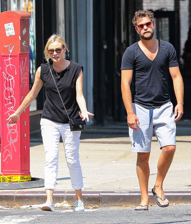 Diane Kruger i Joshua Jackson kłócą się na ulicy (FOTO)