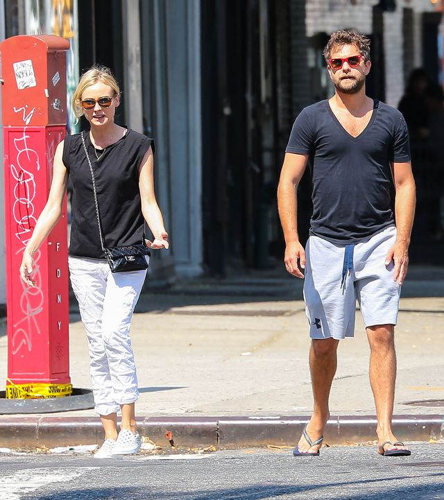 Diane Kruger i Joshua Jackson kłócą się na ulicy (FOTO)