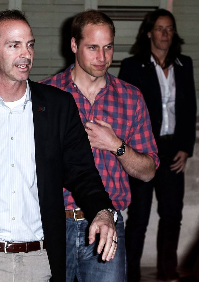 Williamie, Harry! Gdzie się podziały Wasze maniery? (FOTO)