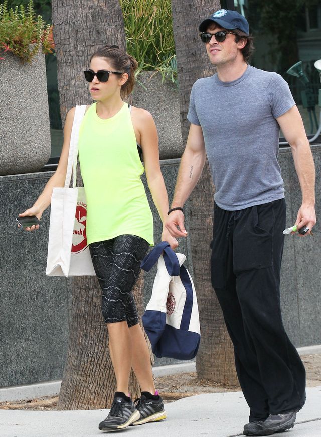 Ian Somerhalder pocieszył się po rozstaniu z Niną Dobrev 