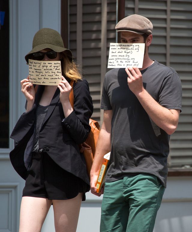 Emma Stone i Andrew Garfield wykorzystują popularność (FOTO)