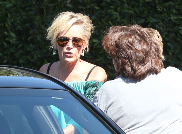 Sharon Stone: Zamknęłam się z butelką wina w łazience Sharon Stone: Zamknęłam się z butelką wina w łazience