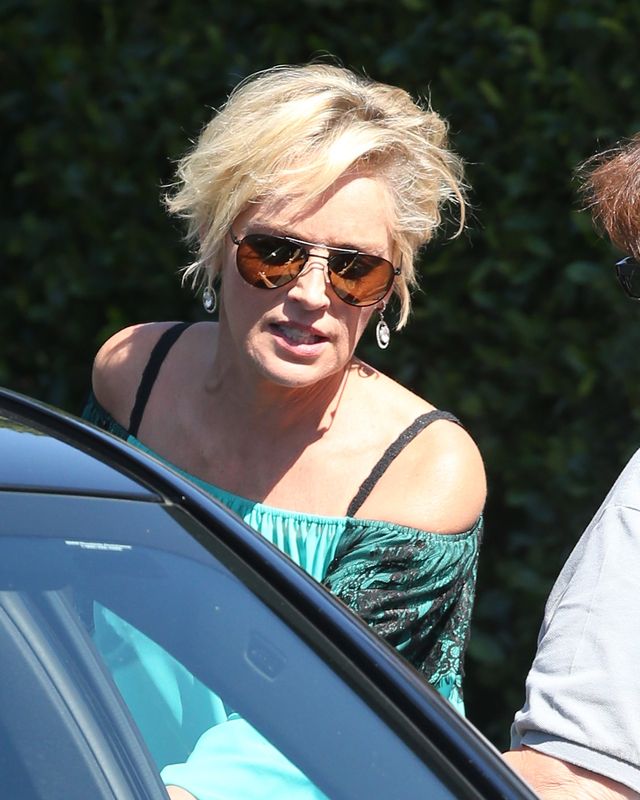 Sharon Stone: Zamknęłam się z butelką wina w łazience Sharon Stone: Zamknęłam się z butelką wina w łazience