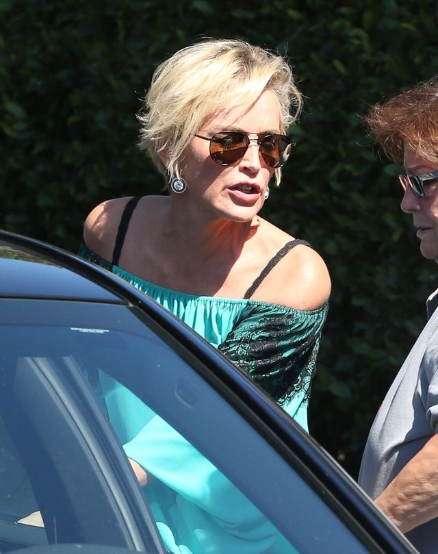 Sharon Stone: Zamknęłam się z butelką wina w łazience Sharon Stone: Zamknęłam się z butelką wina w łazience
