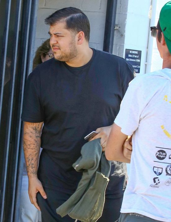 Co za zmiana! Rob Kardashian schódł już... 30 kilogramów! (FOTO)