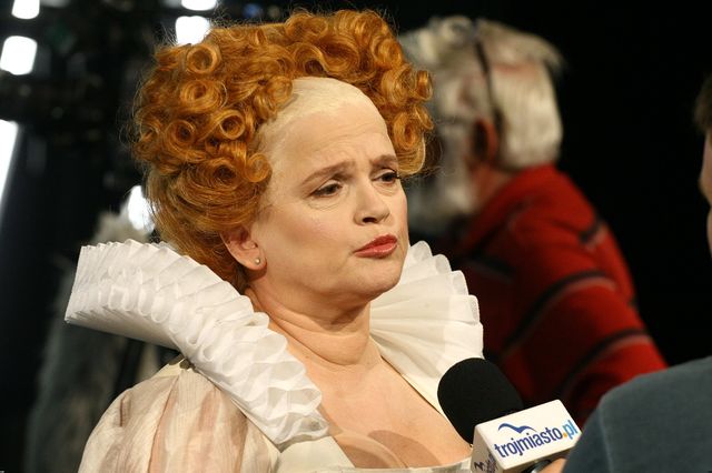 Katarzyna Figura w roli królowej Anglii (FOTO) Katarzyna Figura w roli królowej Anglii (FOTO)