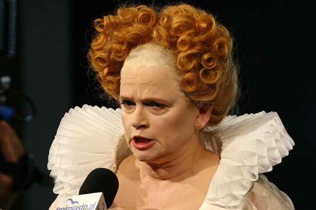Katarzyna Figura w roli królowej Anglii (FOTO) Katarzyna Figura w roli królowej Anglii (FOTO)