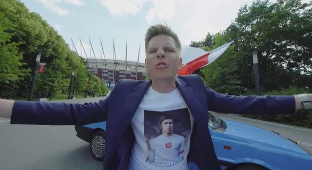 Filip Chajzer nagrał samozwańczy hymn na Euro - Polska gra
