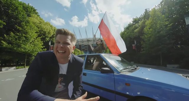 Filip Chajzer nagrał samozwańczy hymn na Euro - Polska gra