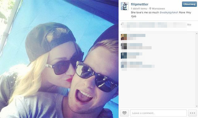 Co łączy Agatę Dziamargowską i Filipa Mettlera? (FOTO)