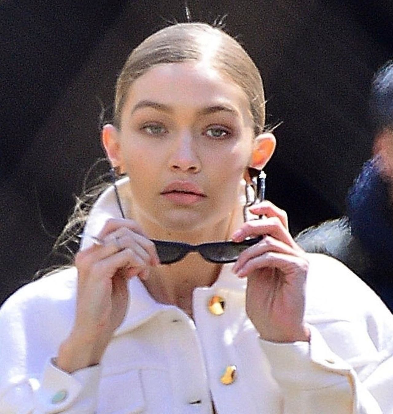 Gigi Hadid zupełnie straciła kobiece kształty (ZDJĘCIA) Gigi Hadid zupełnie straciła kobiece kształty (ZDJĘCIA)