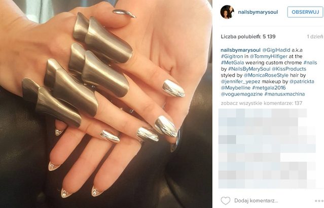 Na ten manicure niektórzy z nas musieliby pracować 3 miesiące