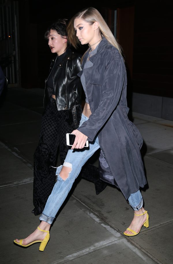 Pies gwiazda drugiego planu na zdjęciach dumnej Gigi Hadid (FOTO)