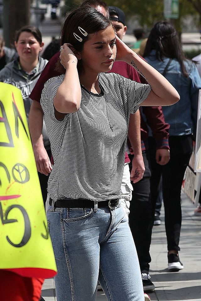 Selena Gomez dołączyła do prostestu March For Our Lives (ZDJĘCIA)